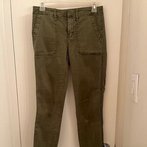 Olive green pants
